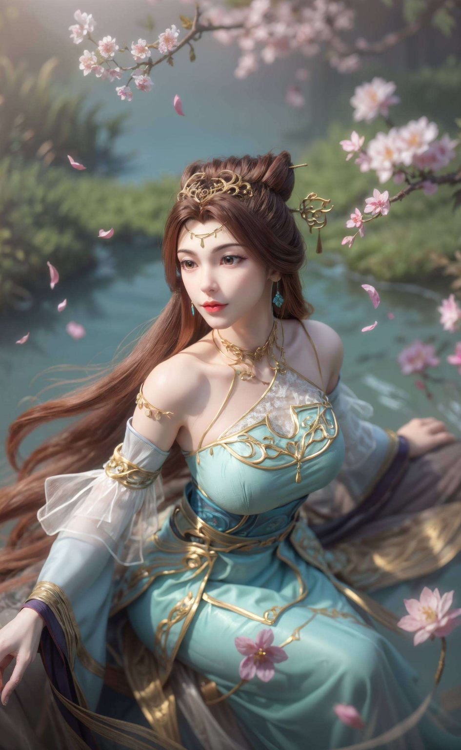 今日分享一组令人心动的国漫壁纸她的眼神中藏着深深的玄幻之意