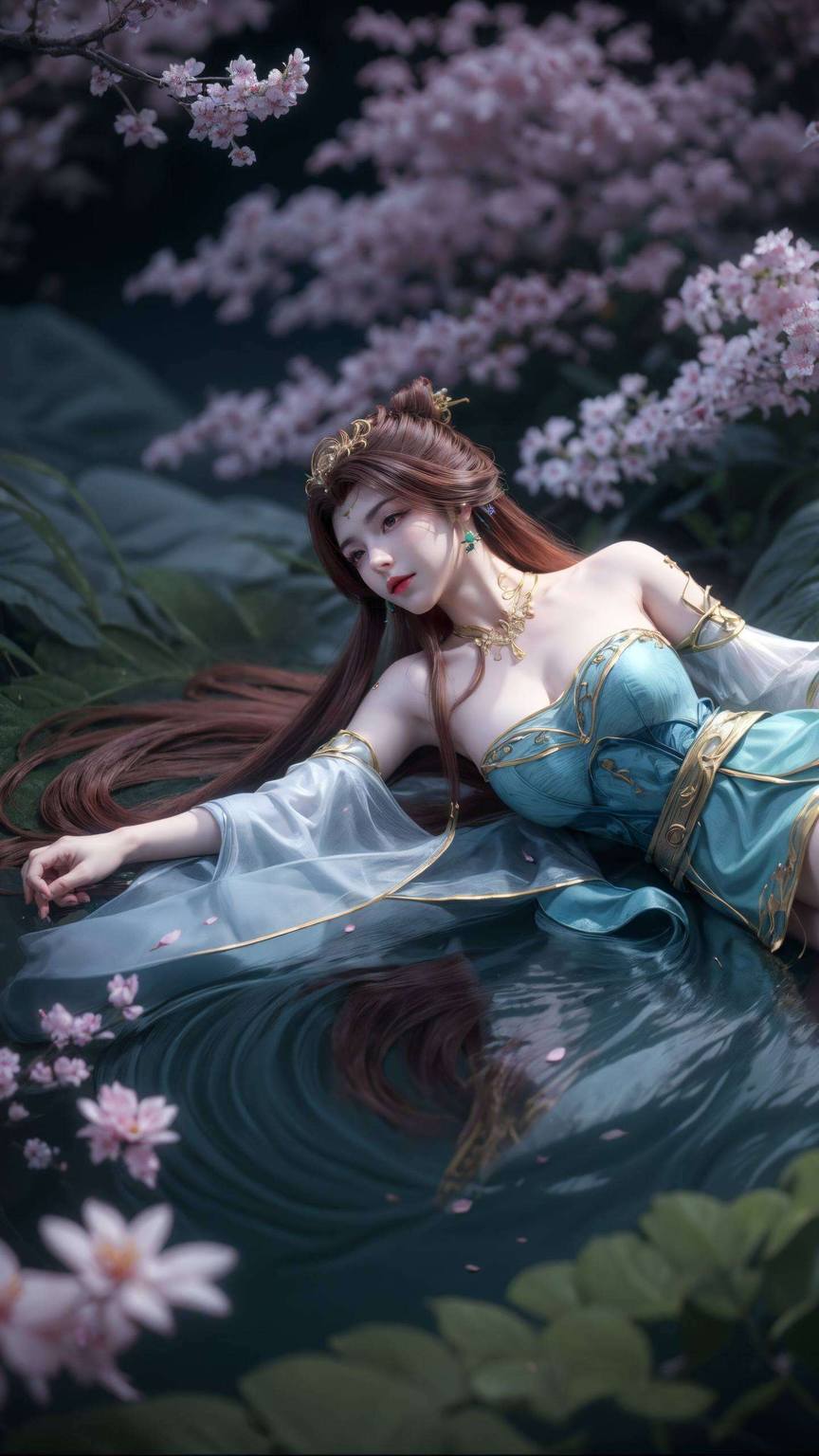 她那灵动身影令人眼前一亮！诸如苏灵韵壁纸