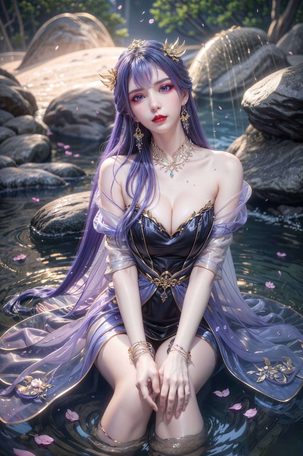 看那国漫女神都是对美的一次极致追求