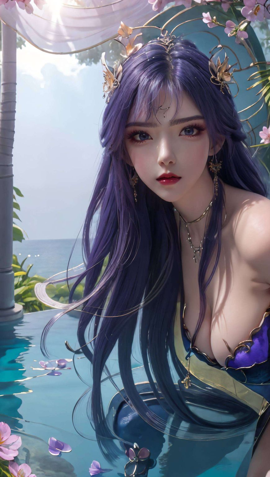 这位国漫女神可真是节约玄幻世界里