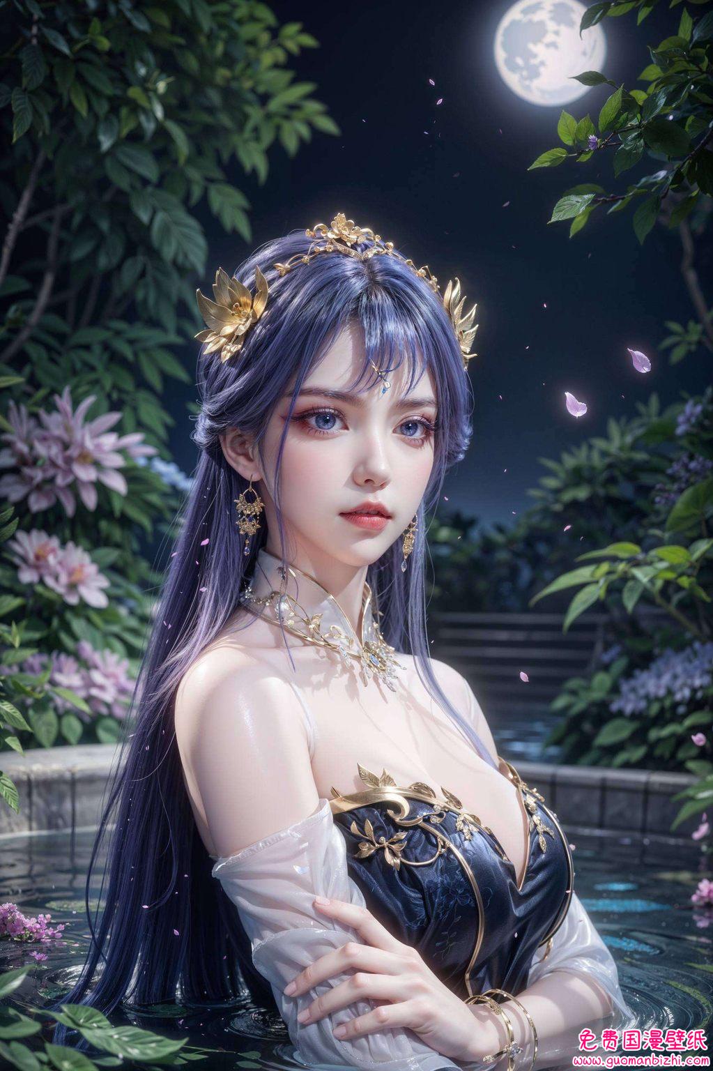天穹流星壁纸图文下载软件国漫美女的眼神坚定
