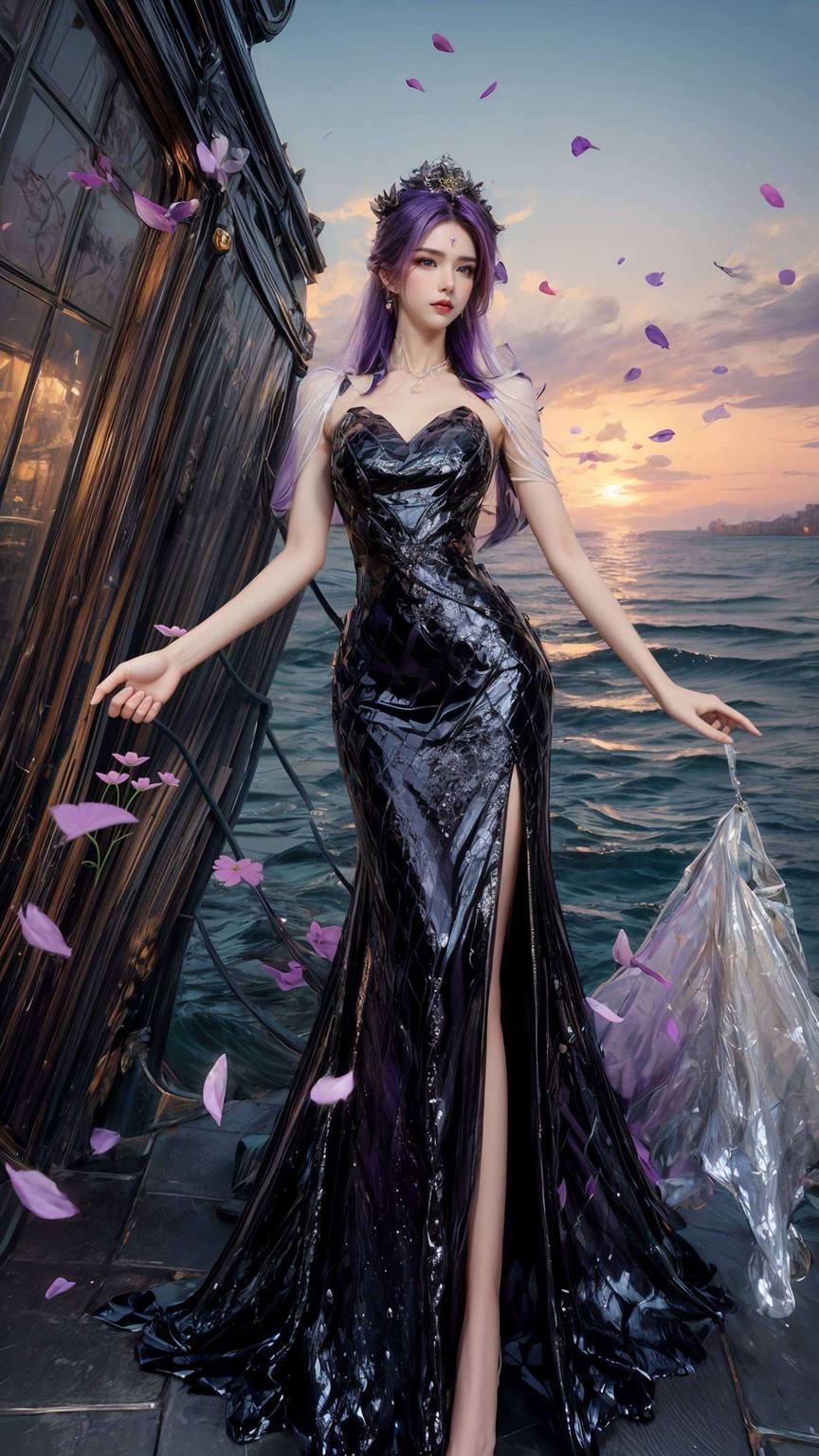 都是对国漫女神与美女的致敬其身影如流星划过夜空