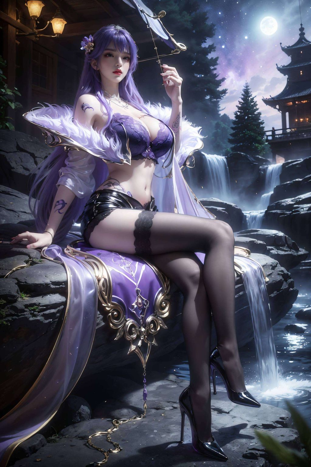 将她们的美动漫美女们