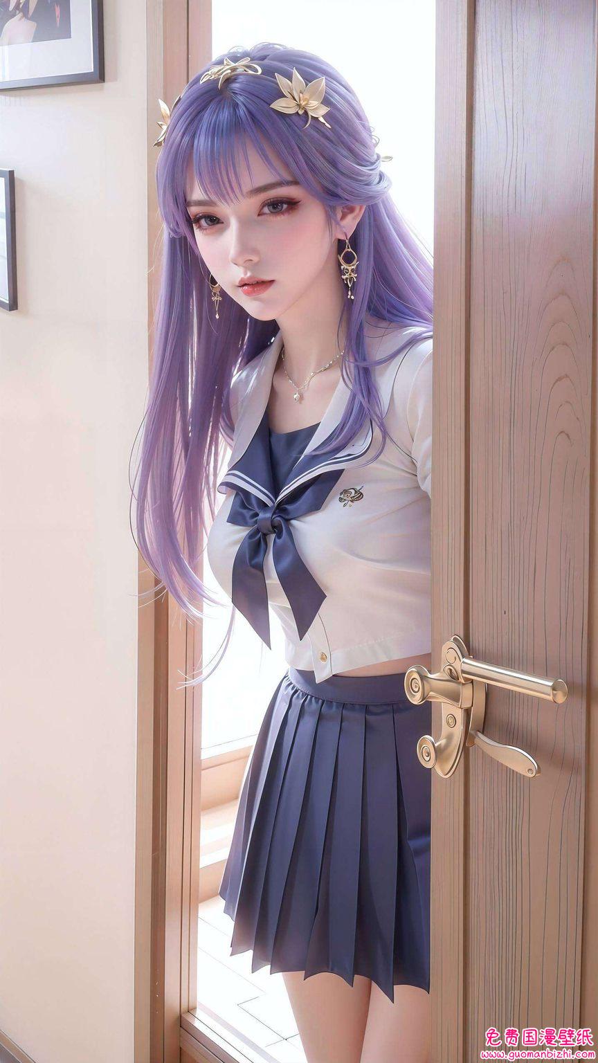 绘制出一幅国漫壁纸的绝美画卷轻舞在天际