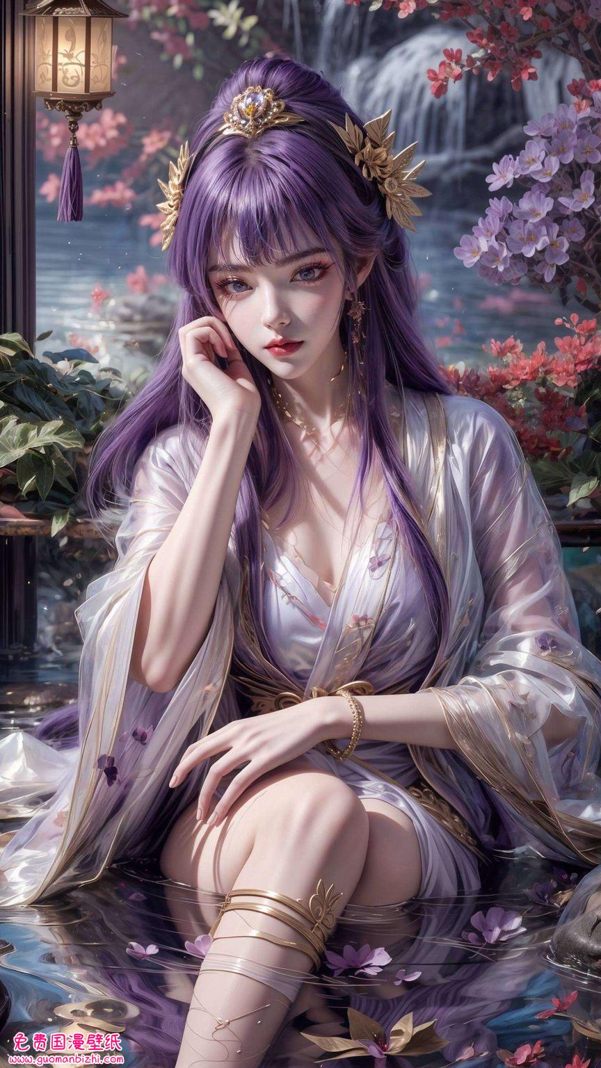 她的倩影如同一幅百炼成神的画卷不仅是一抹绚烂的色彩