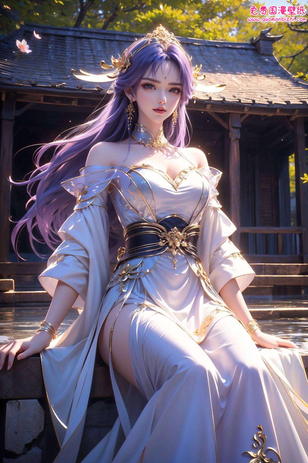 成为百炼成神壁纸中的国漫女神伊内丝燃烧着激情