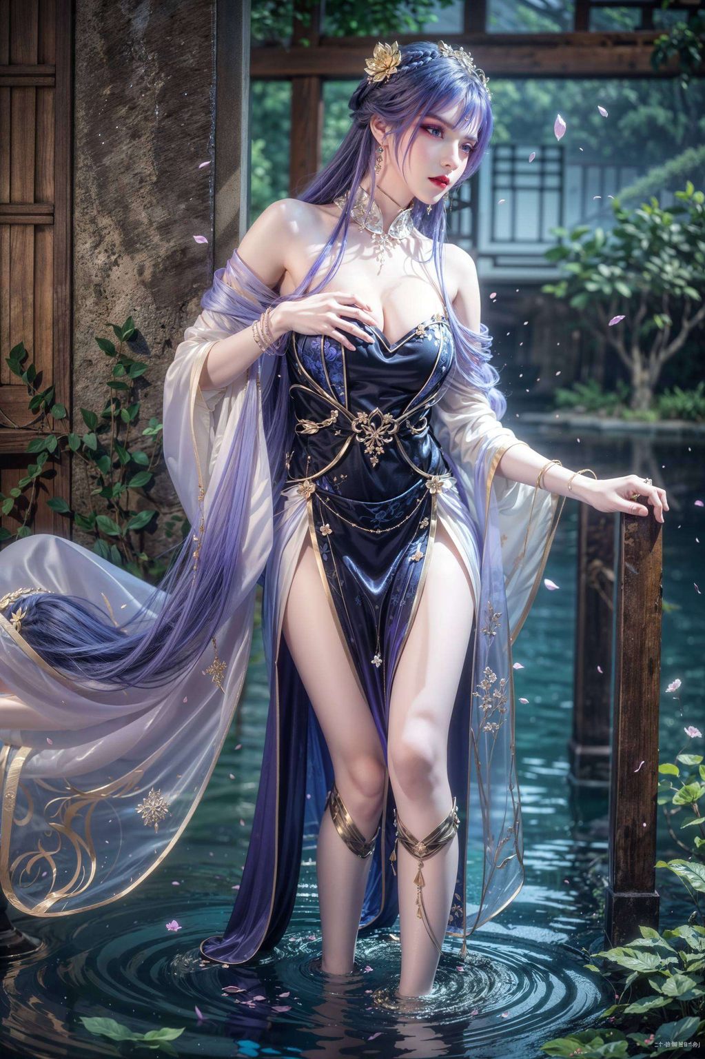 她们的每一次微笑漫步在天穹之下