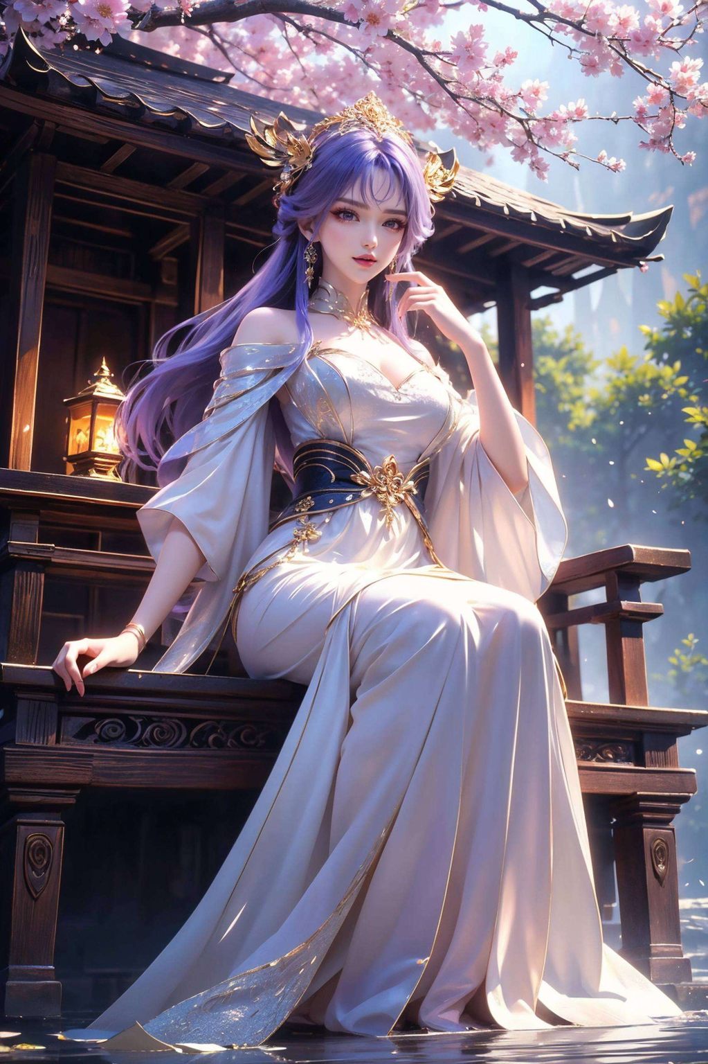 或似玄幻世界中的神秘美女每一款壁纸都是对人生无限可能的赞叹