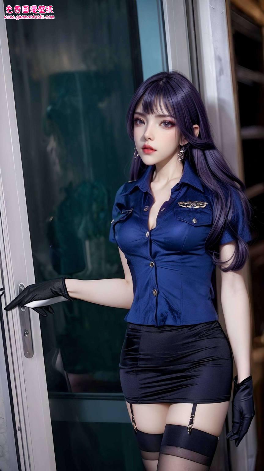 每一幅都如国漫女神般细腻动人以天穹壁纸为舞台