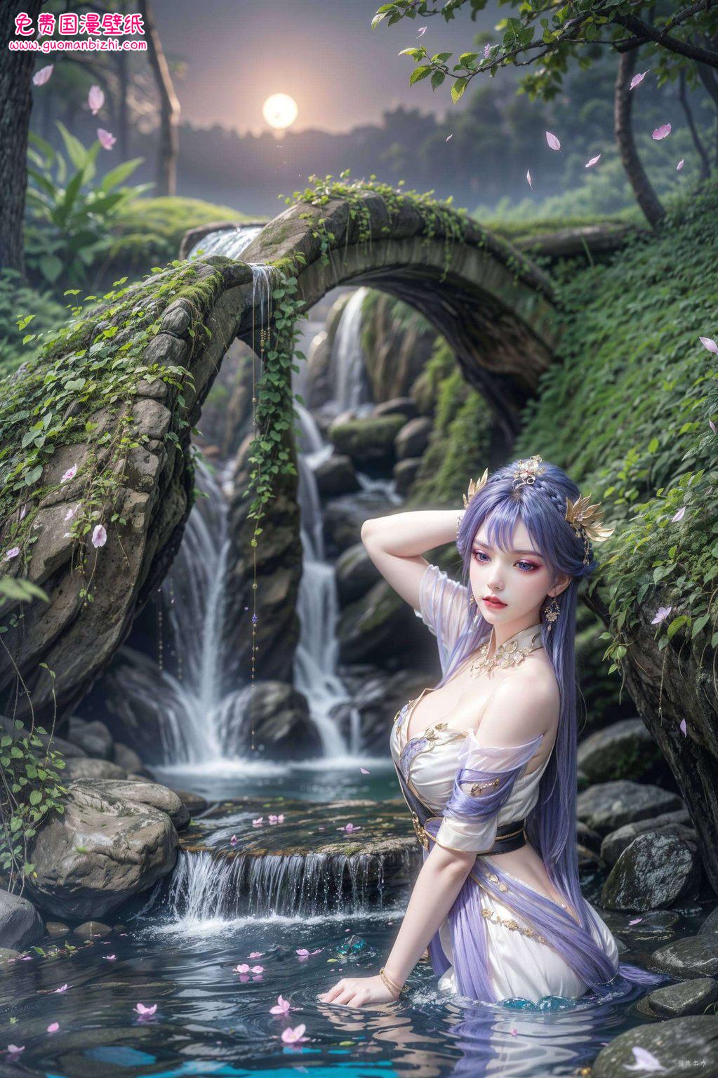 如同梦幻中的精灵百炼成神壁纸中
