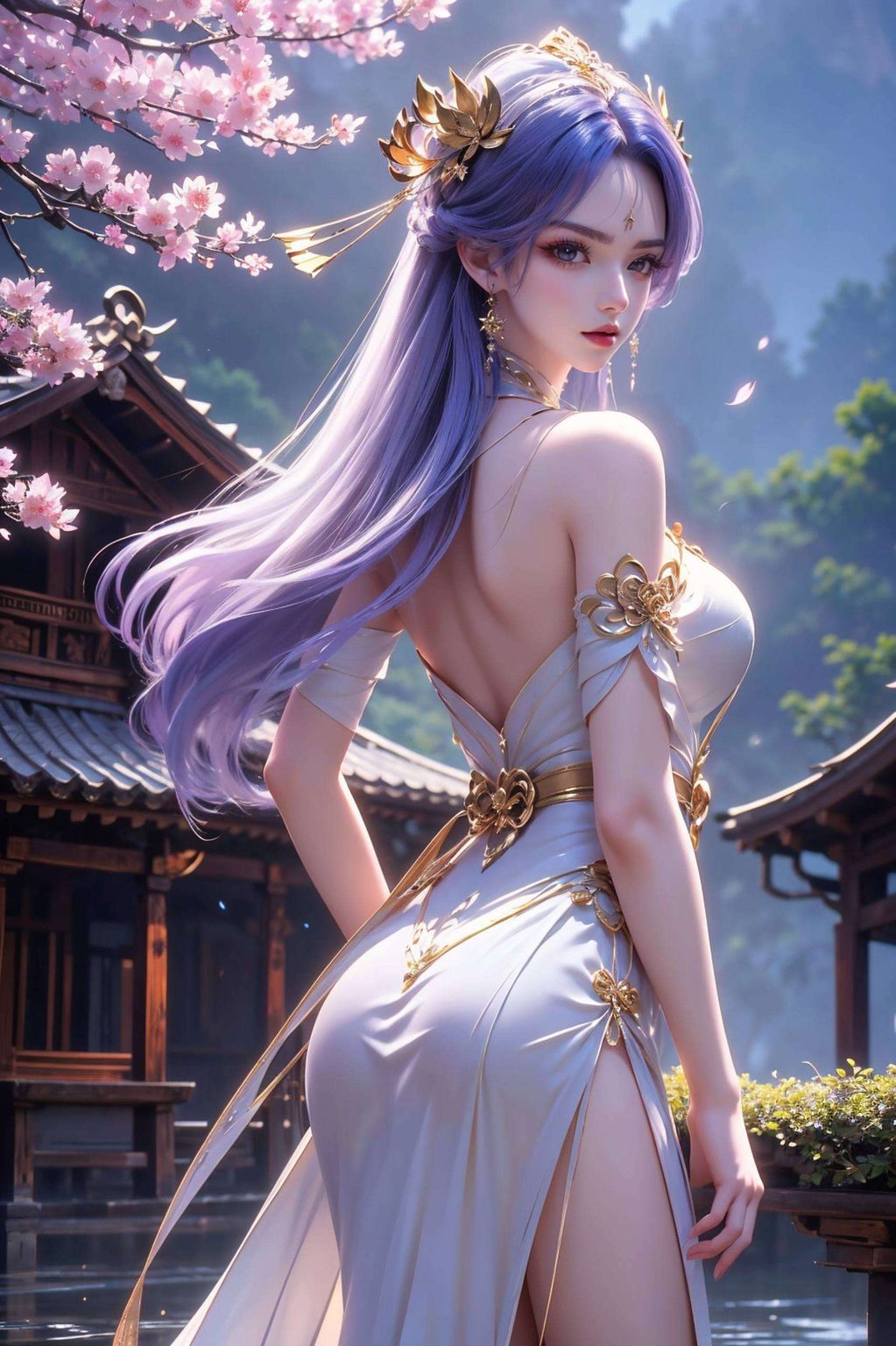 漫步在上古天穹的绚丽壁纸间或灵动飘逸