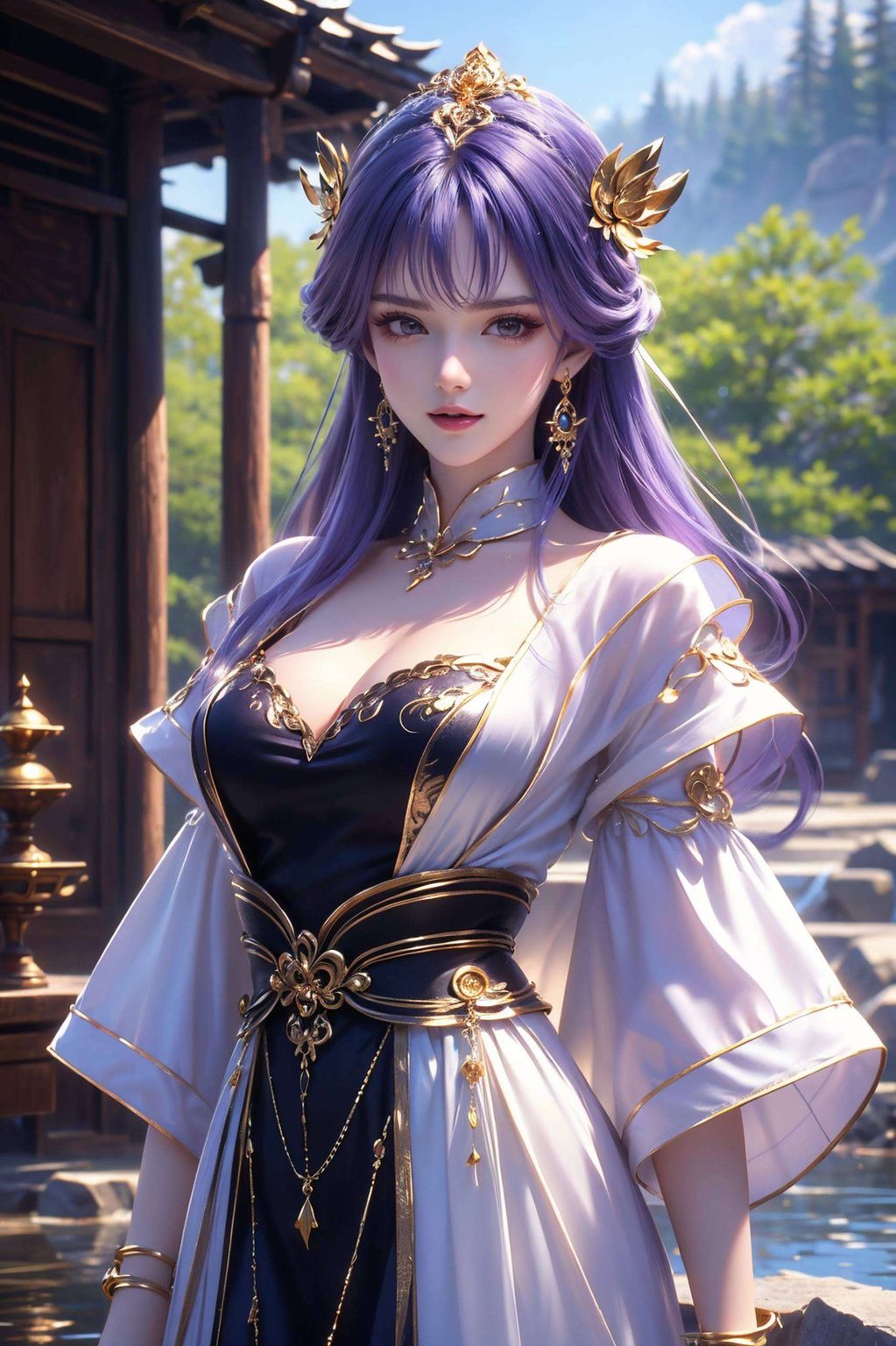 苹果炫彩映神韵壁画映照