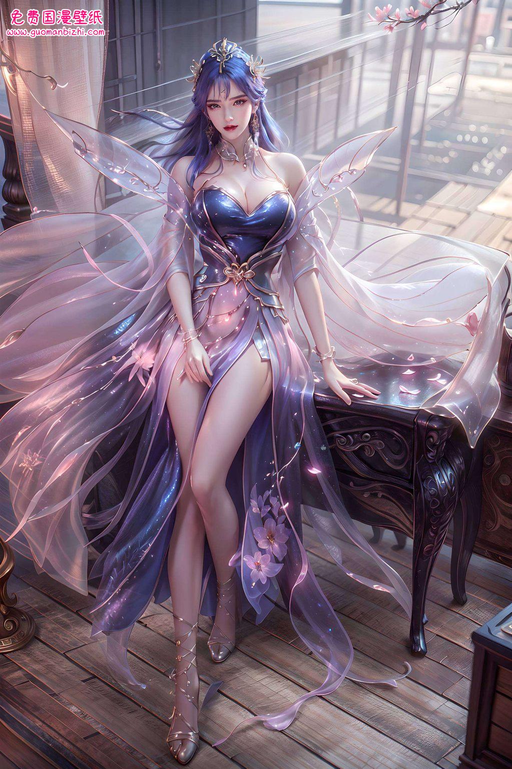 宛若穿梭于星辰之间的仙女今日壁纸盛宴