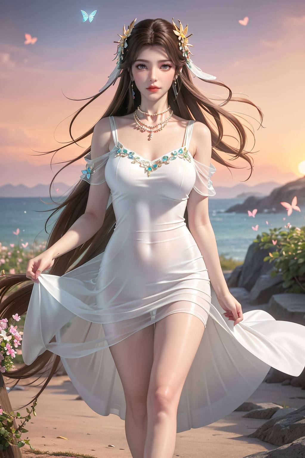 仿佛在诉说着:无论百炼成神都要以最美的姿态