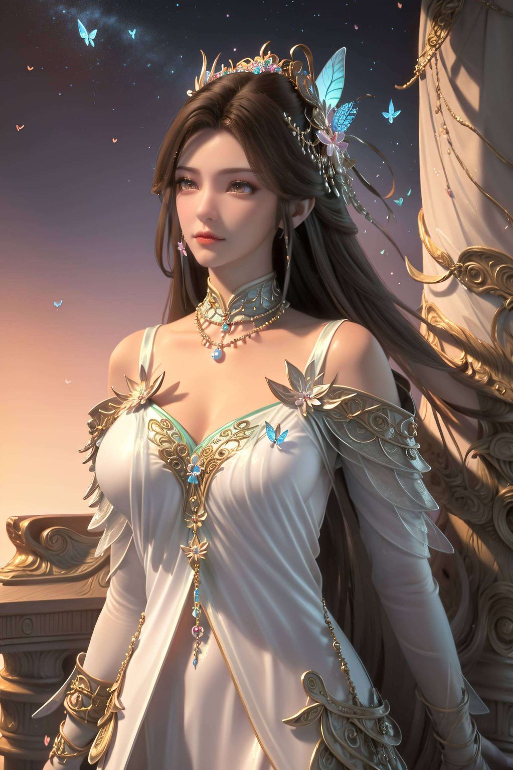 她是国漫美女的代表溪幼琴