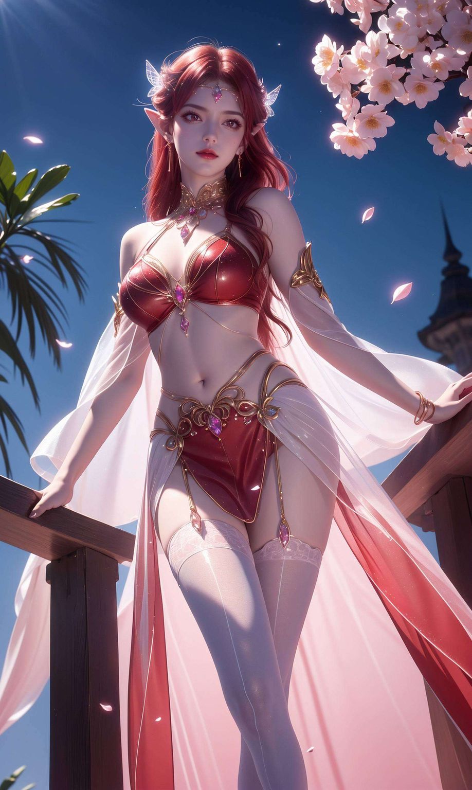 国漫美女的倩影交织每一帧都如国漫女神般的灵动与柔美