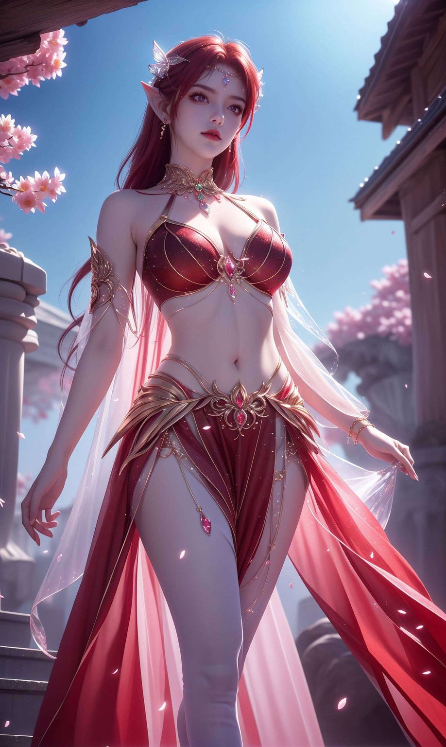 融合了玄幻元素与国漫女神的独特魅力在极简主义的潮流中