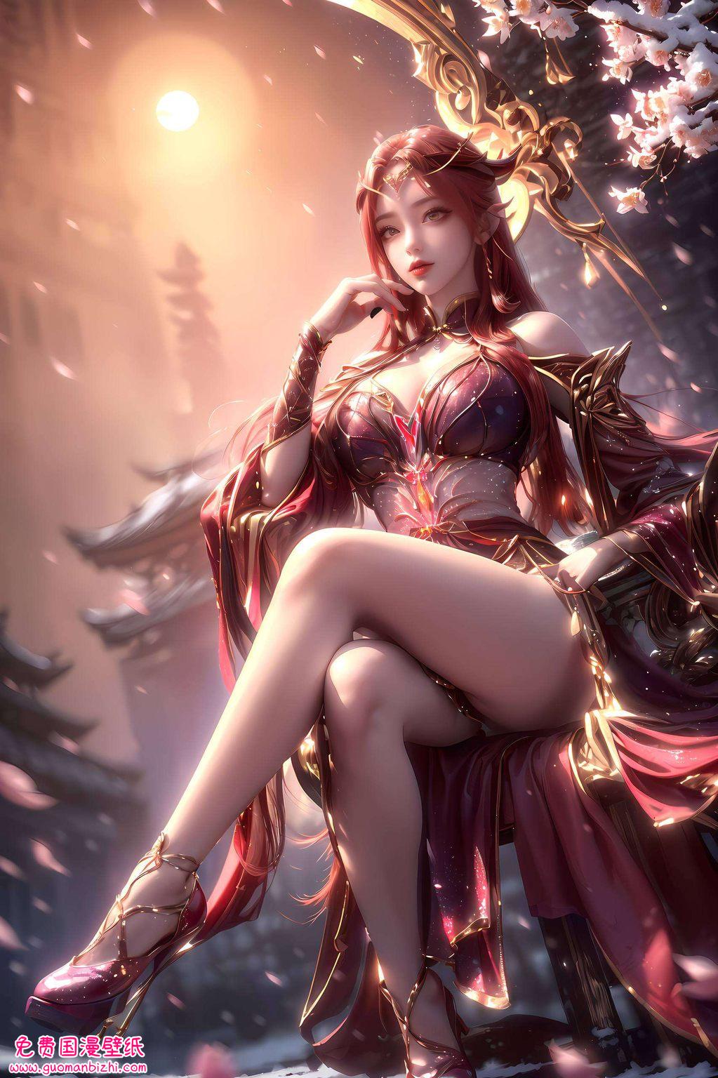 国漫女神们百炼成神每一寸壁纸都散发着玄幻的气息