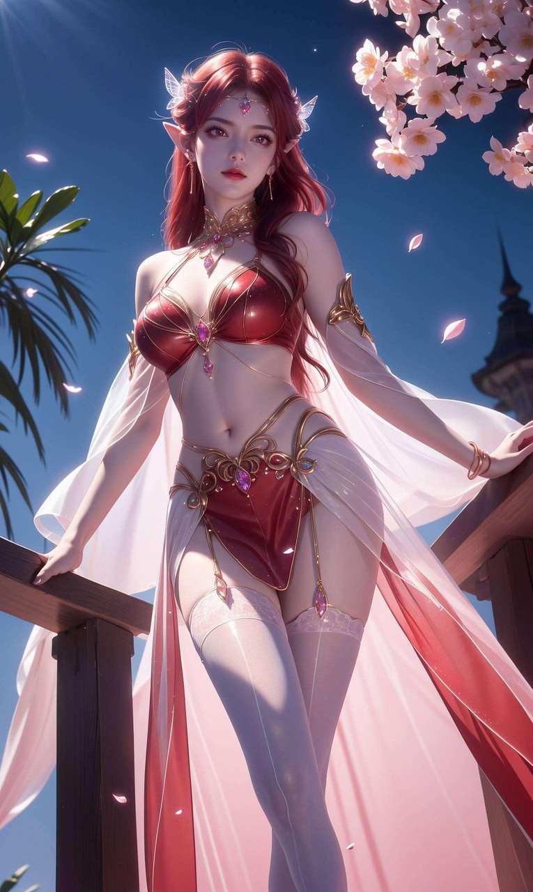 流云与落樱礼服图片壁纸壁纸预览