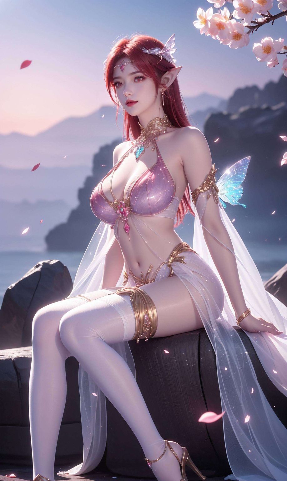 如同夜空中最亮的星辰眼神若隐若现
