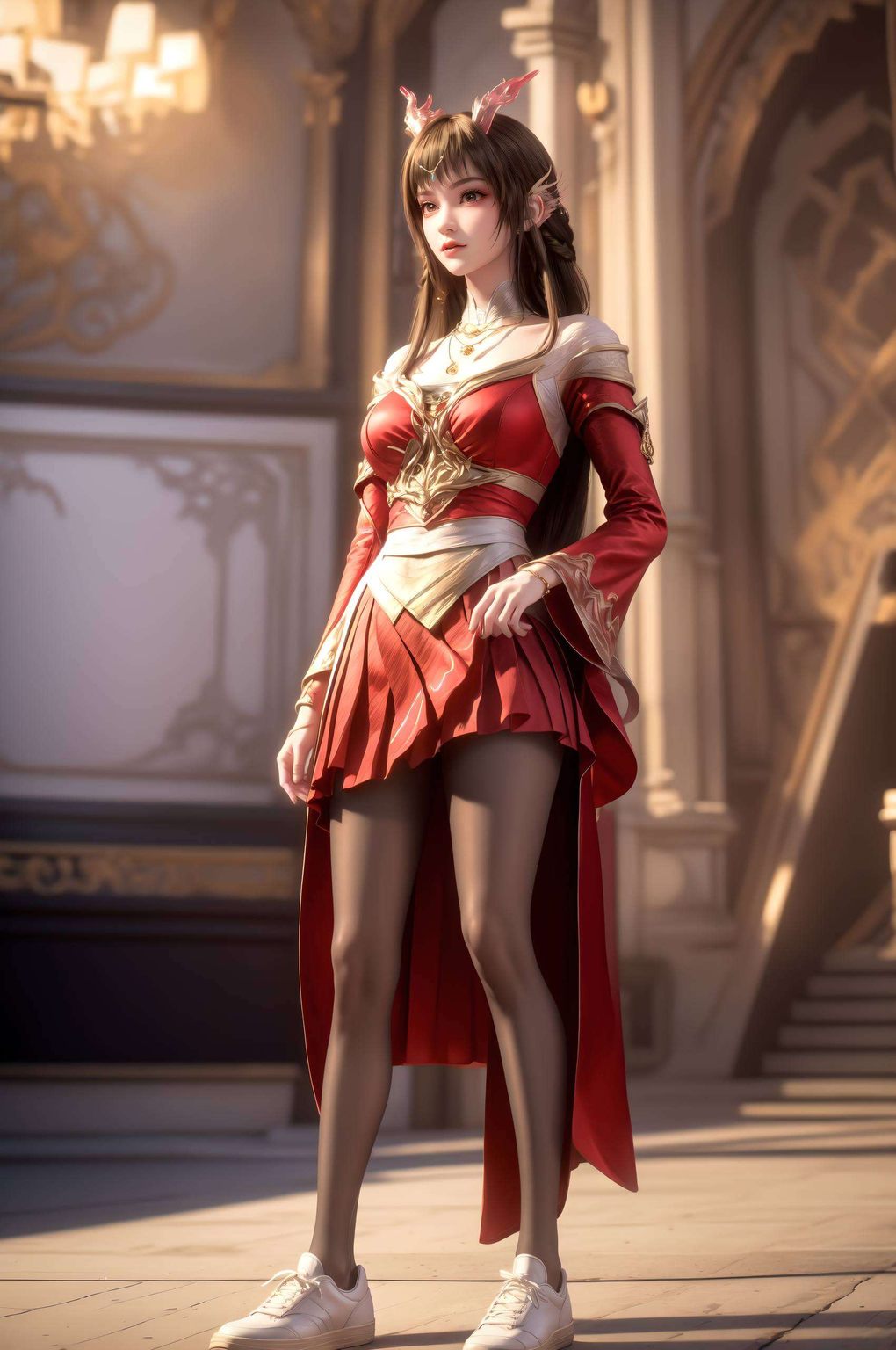 国漫女神的倩影每一次点亮屏幕