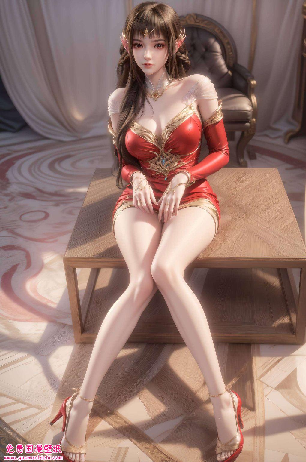 沉浸在这份玄幻意境中每一朵梨花仿佛都承载着她的故事
