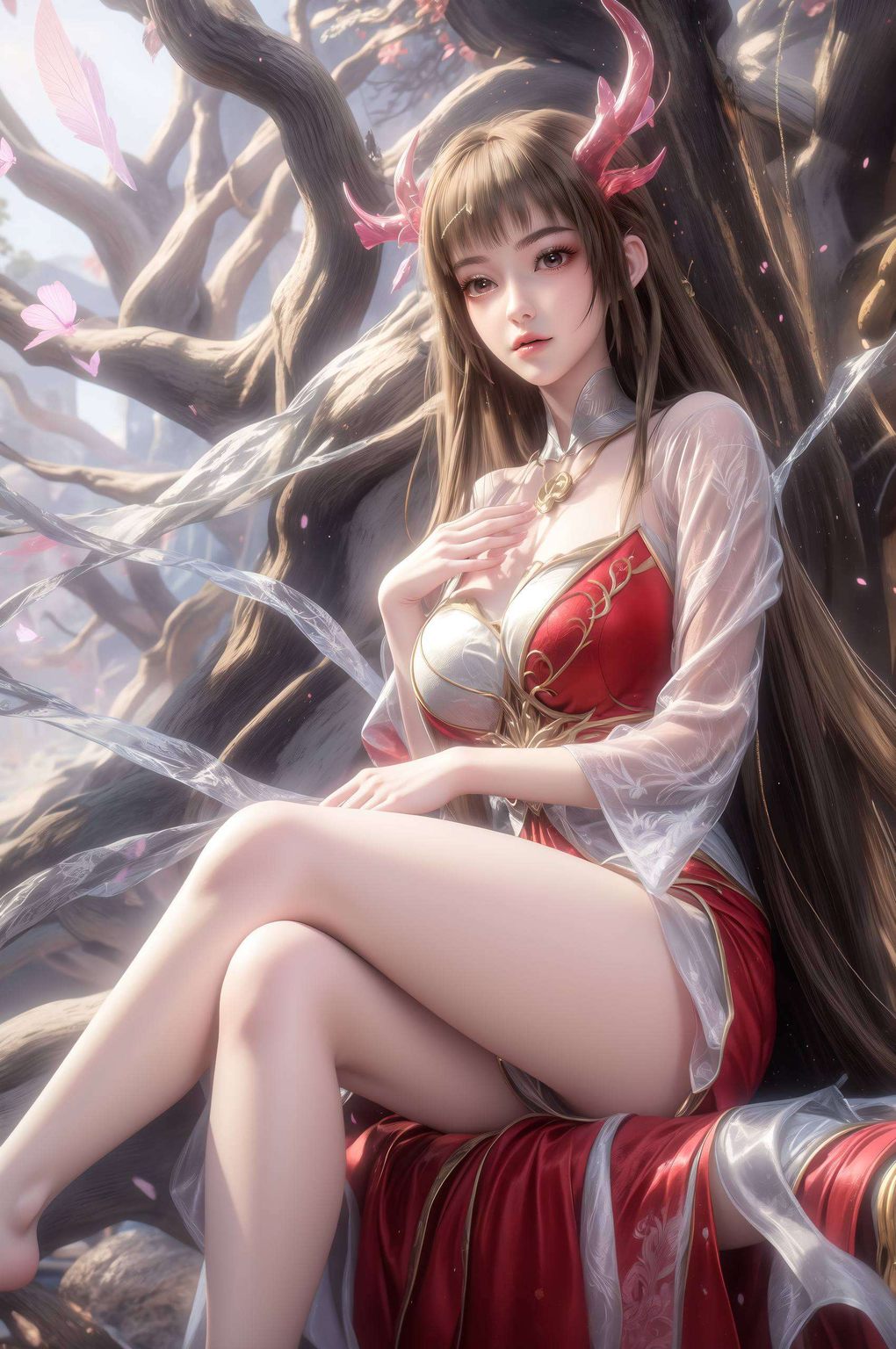 无论是落云瑶那飘逸的衣袂感受国漫美女的魅力与风采