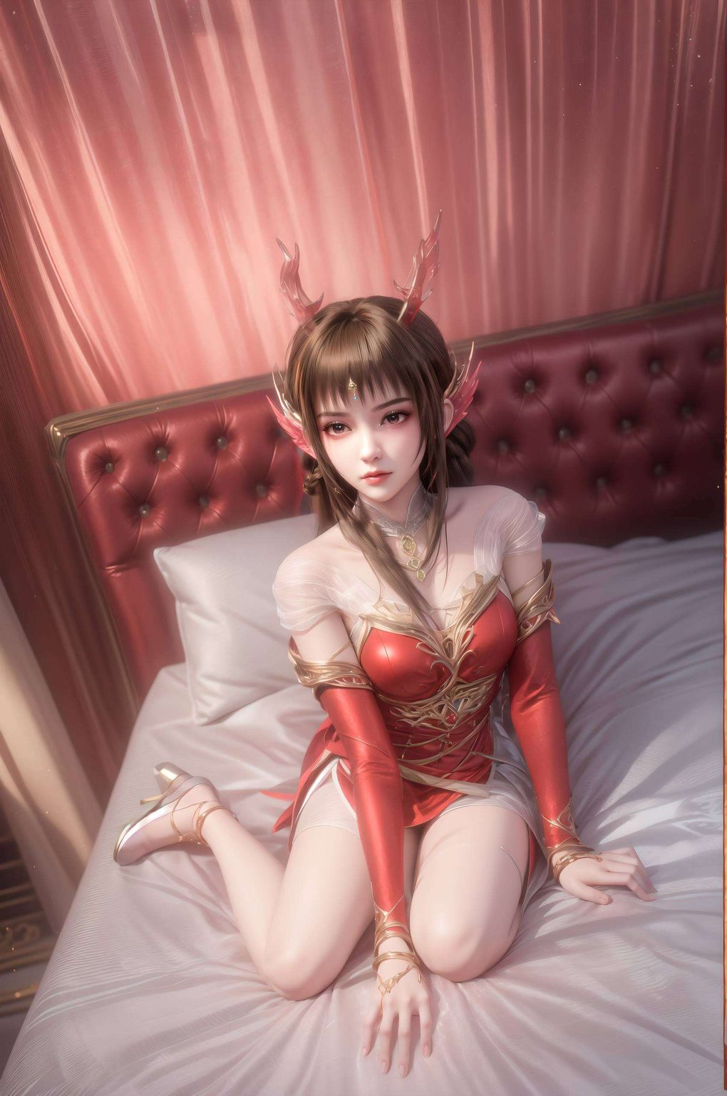 让人仿佛置身于梦幻般的国漫世界国漫女神们翩翩起舞