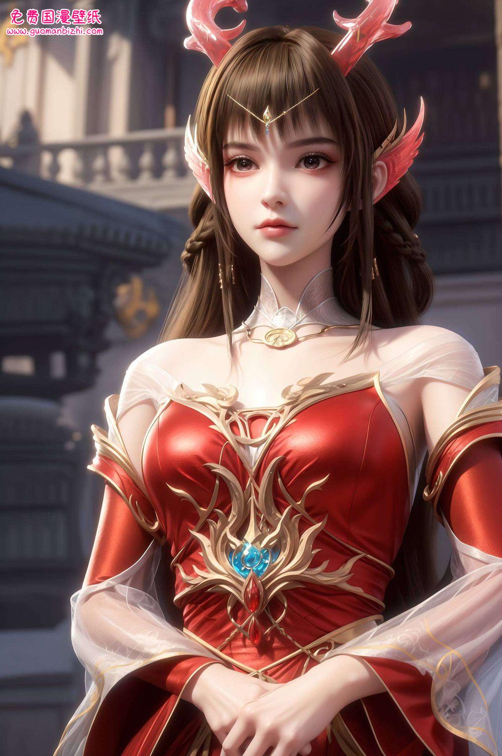 眼神中藏着不为人知的深邃一袭白发飘逸如仙