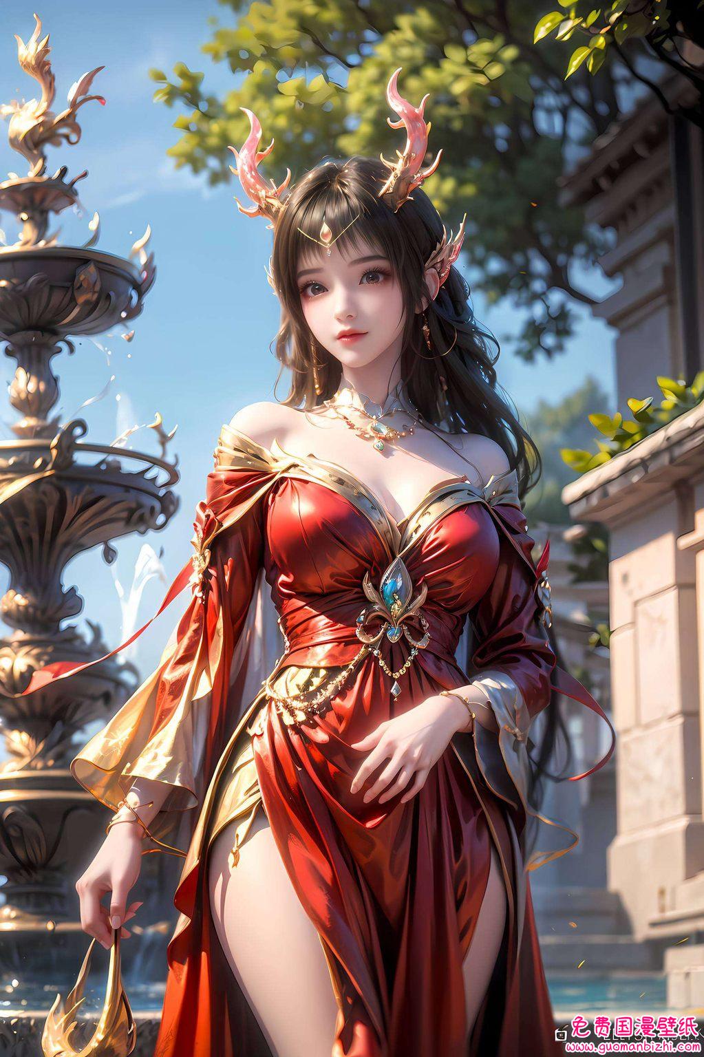 动漫美女们在平板上绽放光彩每一帧都是精心雕琢的美丽传说