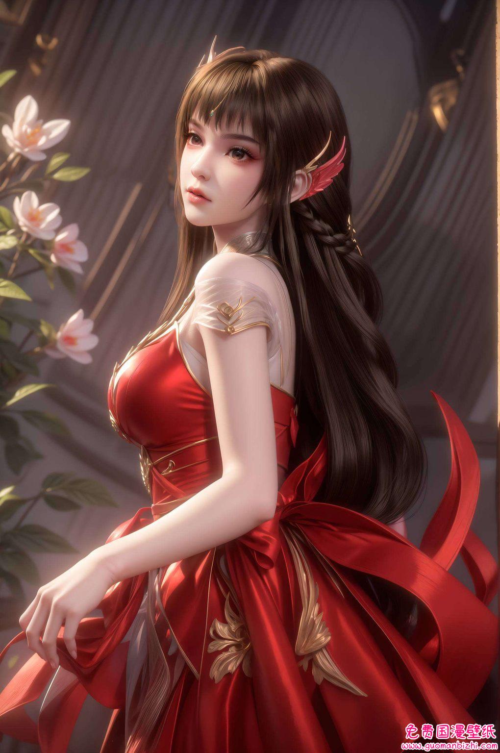 犹如一幅精美的国漫壁画当晨曦透过窗帘