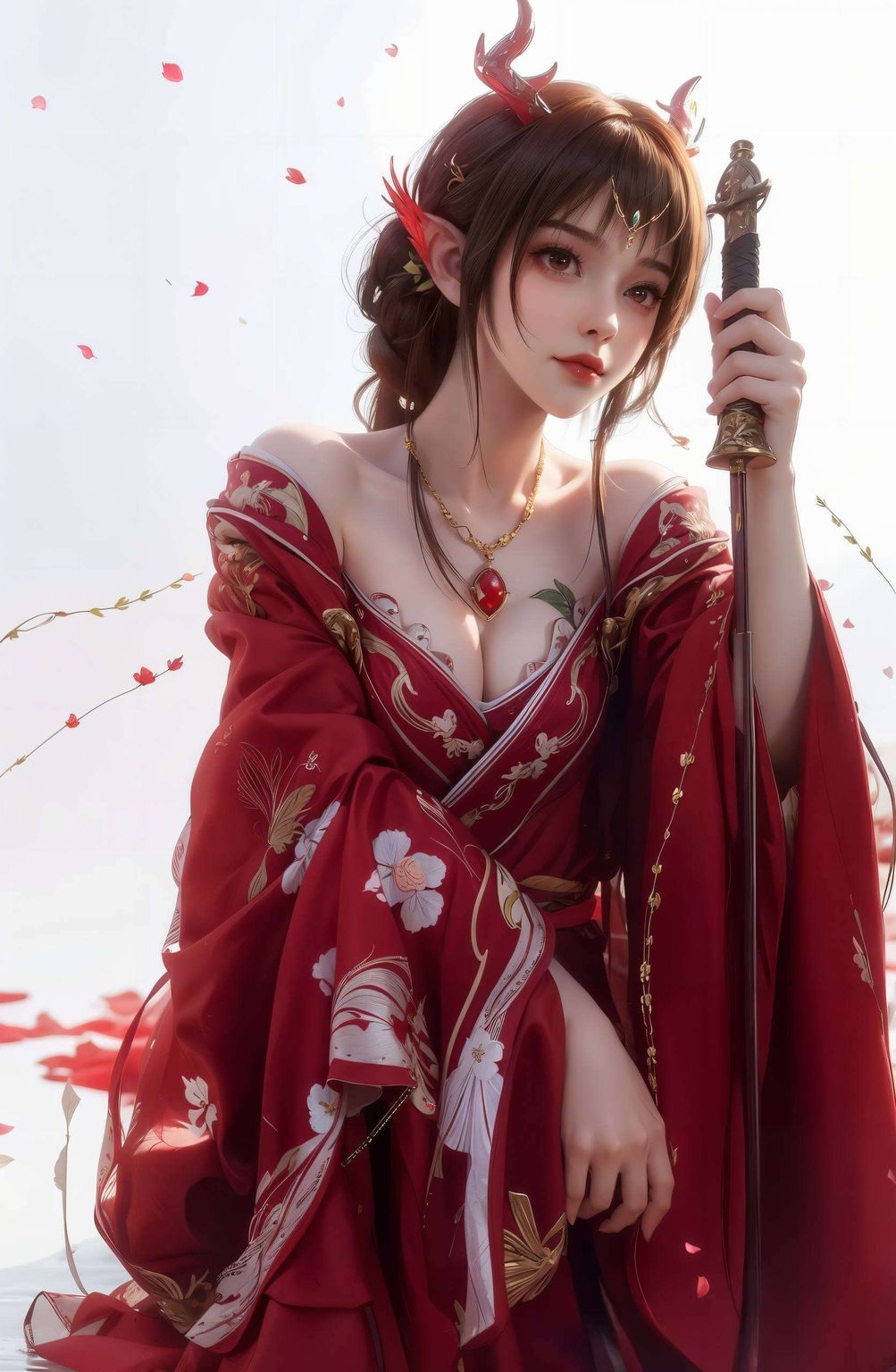 快来把这位国漫美女带回家嘿