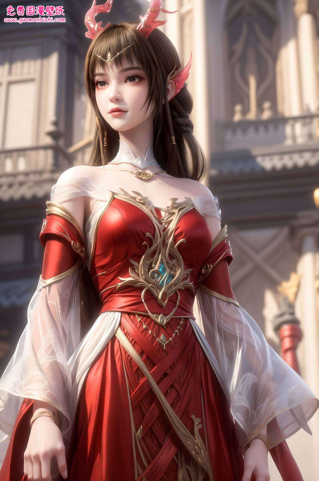 动漫女神与动漫美女同场竞技那边玄幻世界的美丽倩影