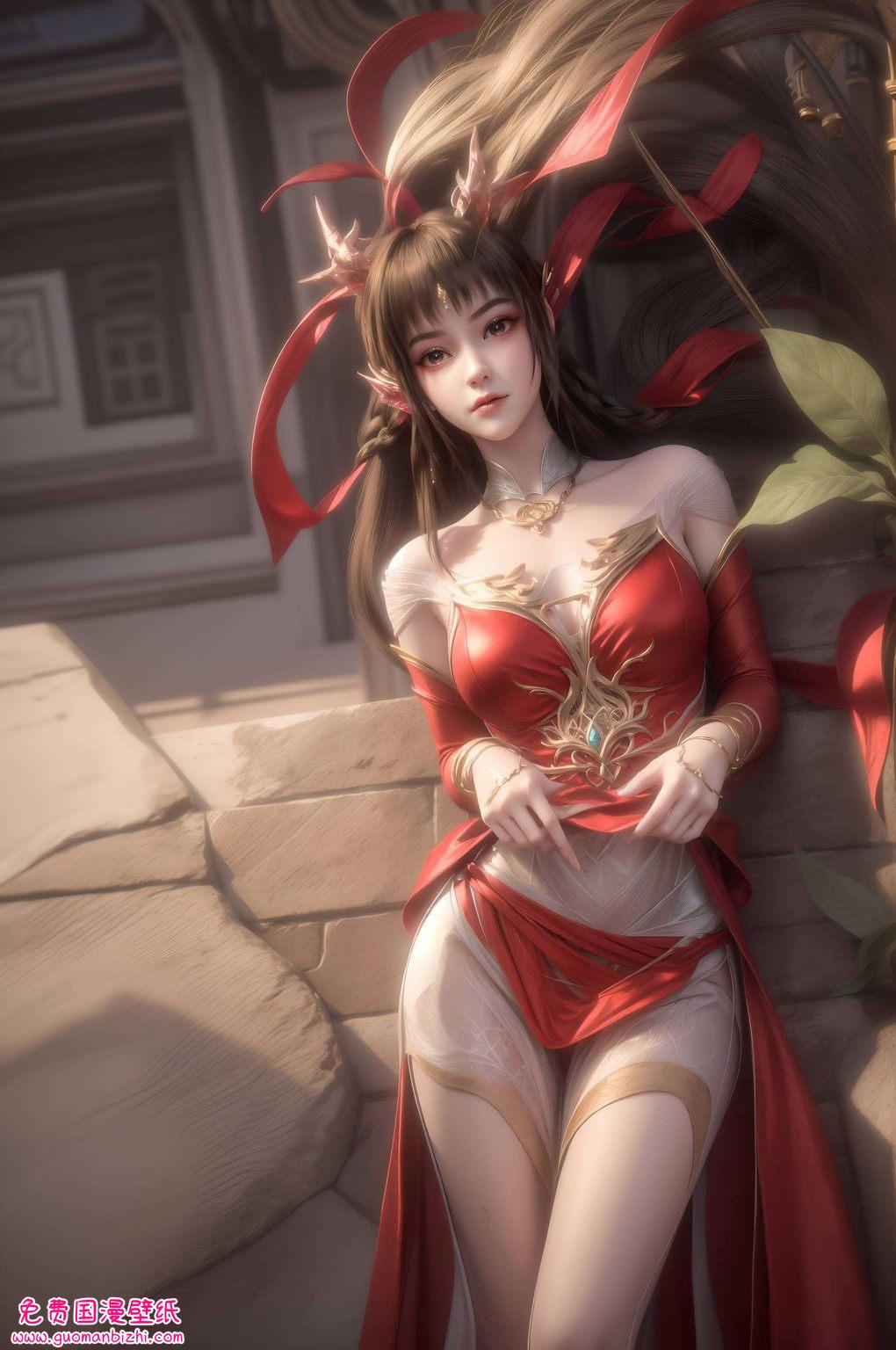 让您的PC瞬间变身国漫美女的画廊加上国漫女神的独特魅力