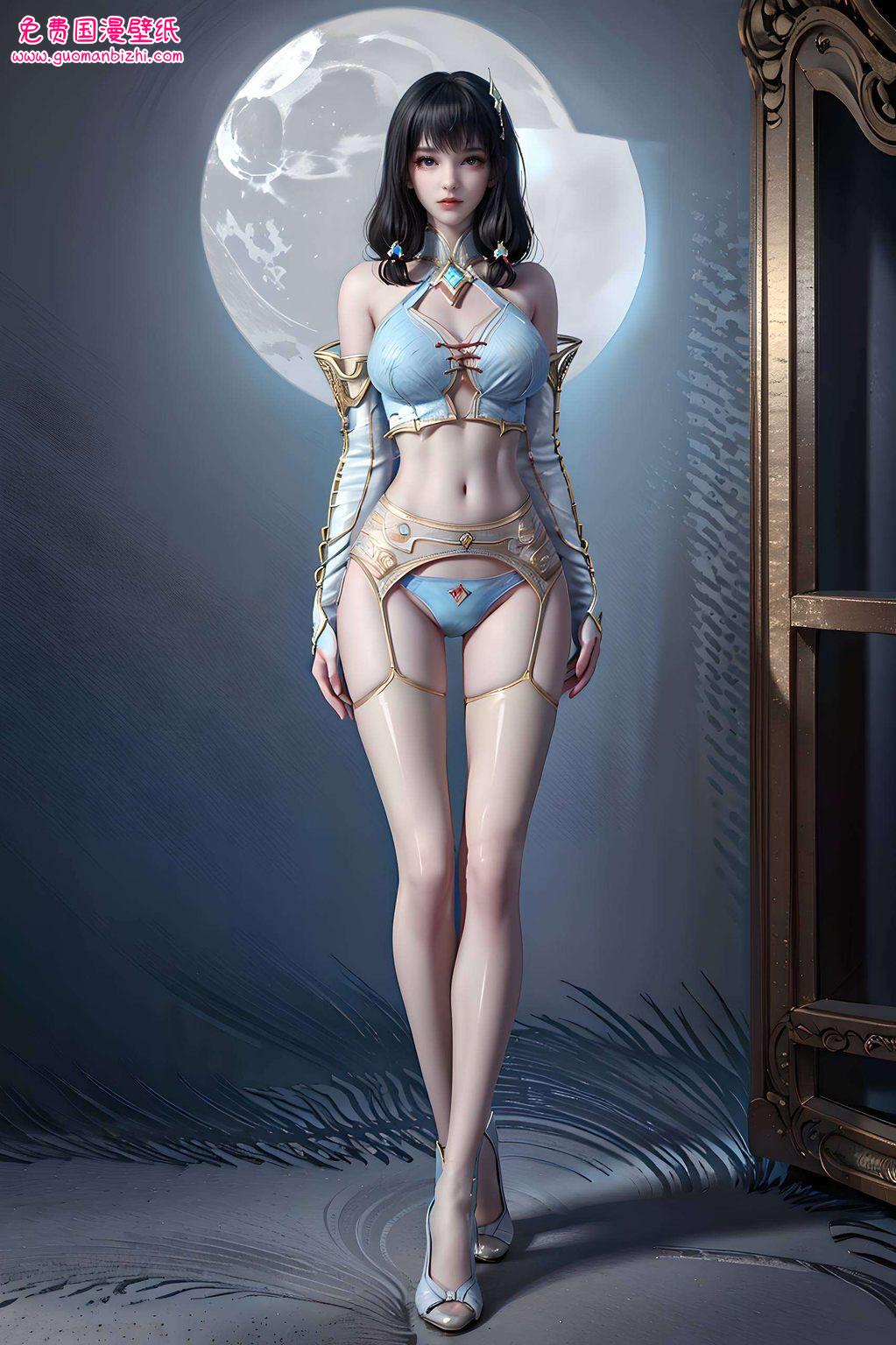 让你手机瞬间变身视觉盛宴国漫女神 云落 的高清壁纸