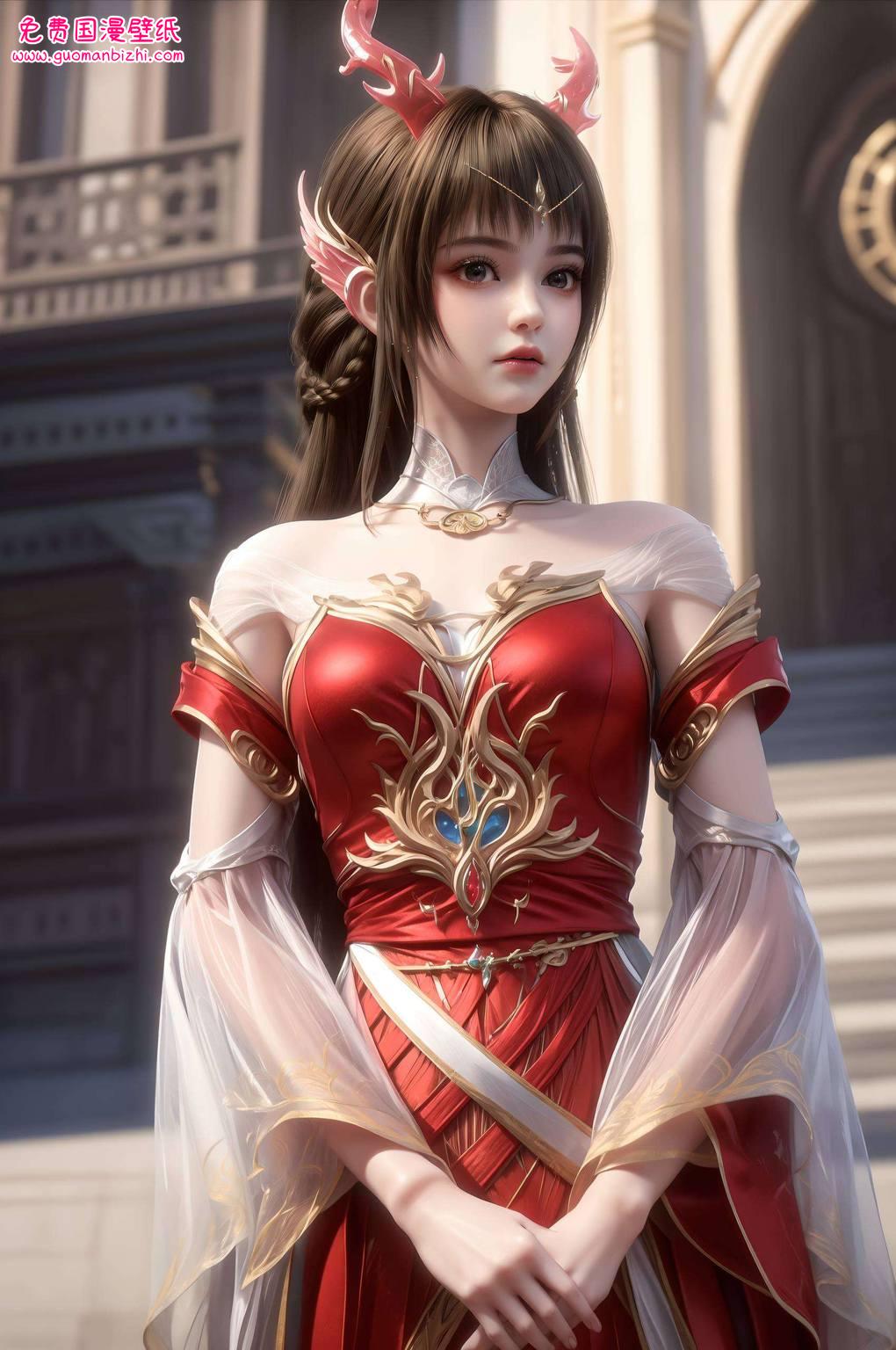 眼中闪耀着动漫美女的光芒为这方寸屏幕增添了一份玄幻的魅力