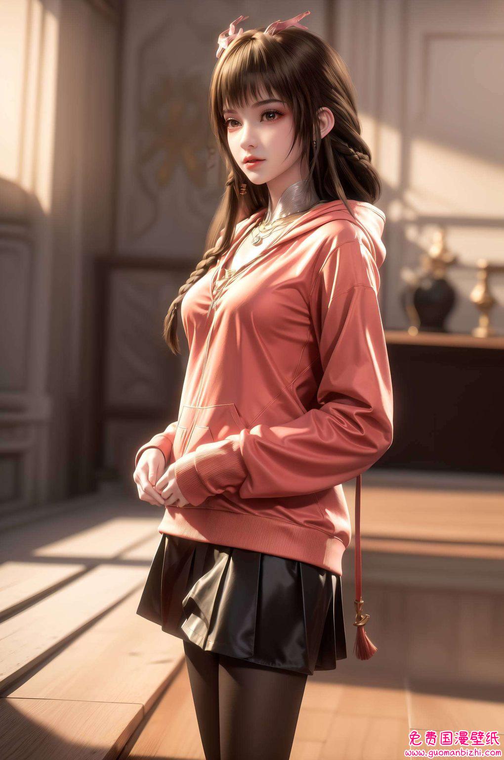 云落的身影如同流星划过夜空那细腻的线条