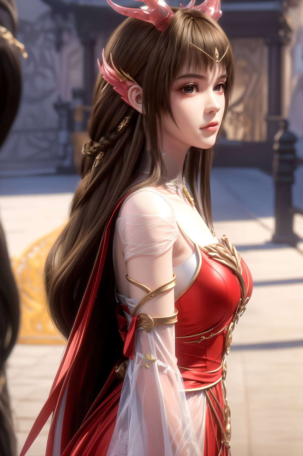 在于那独特的线条与色彩绘制出一个个“国漫女神”与“国漫美女”