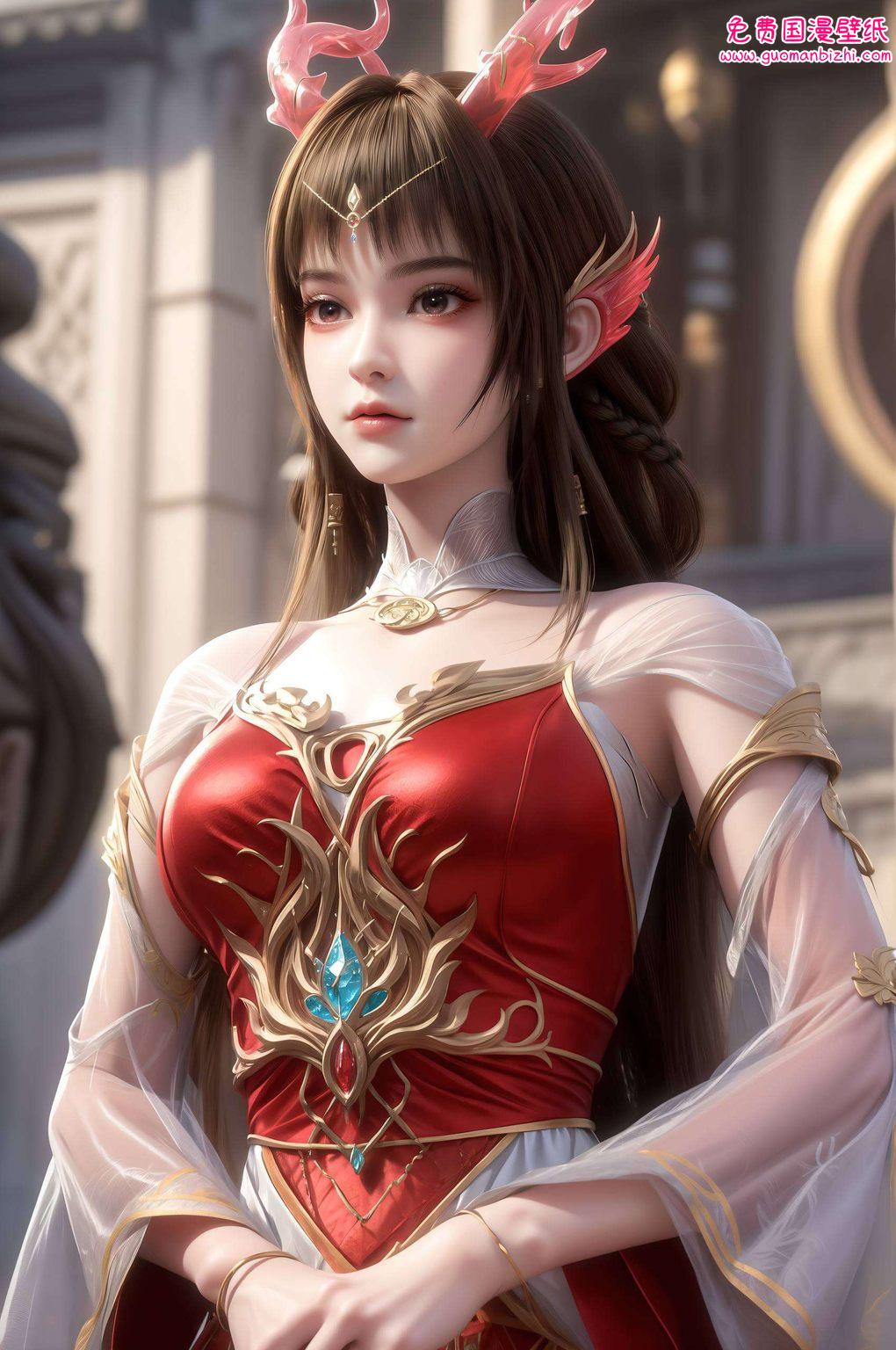 她是国漫中的绝世美女她与百炼成神的英勇传说交织