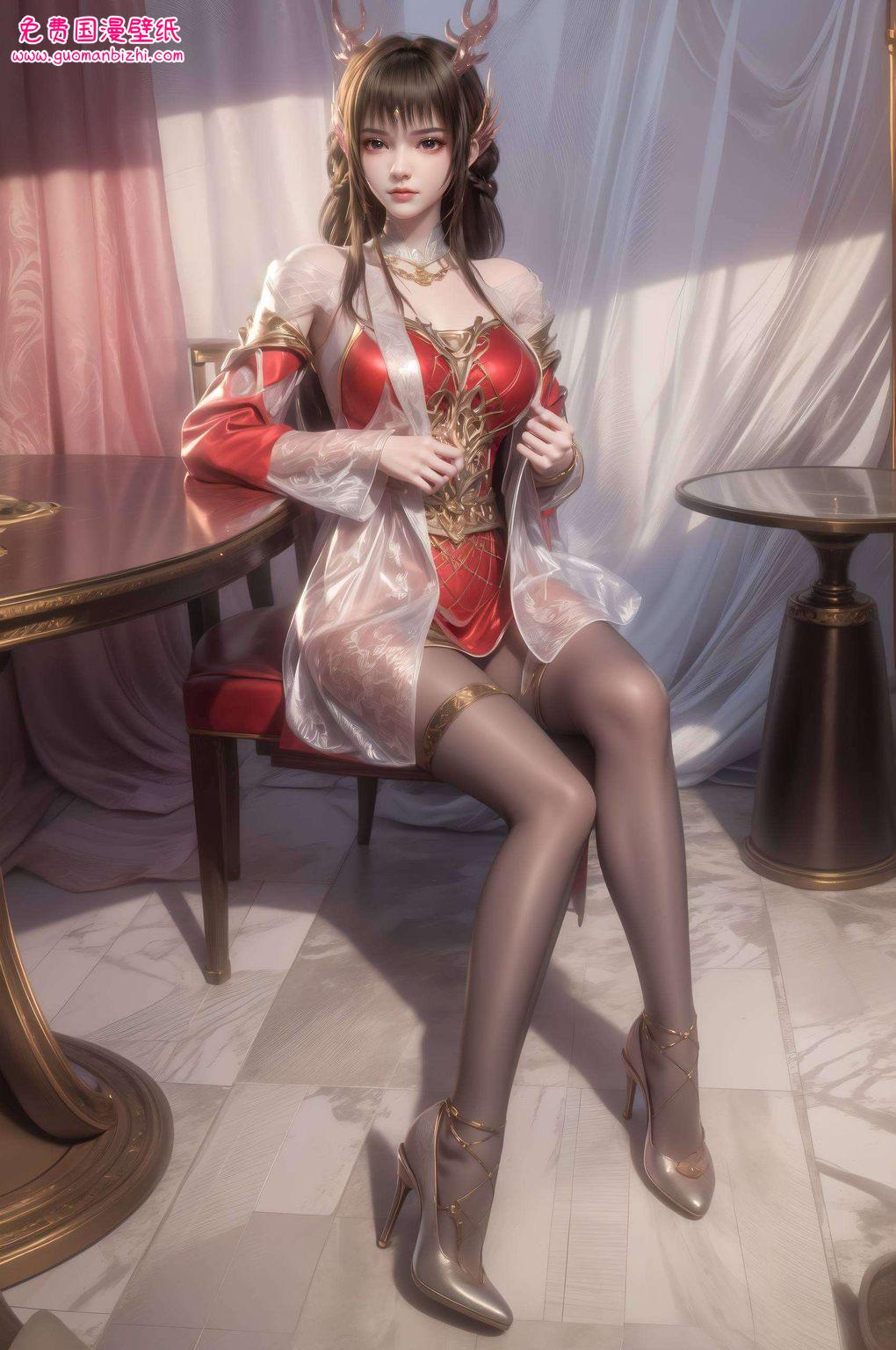 嘿哪位国漫美女或动漫女神会偷偷爬上你的平板呢？😉🌸 说不定还能找到你的玄幻世界新女神哦！🌌💖