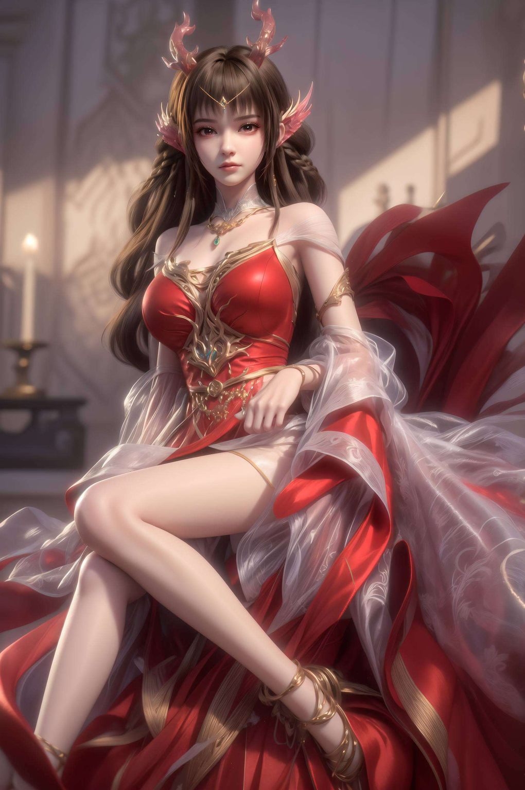 那些绚丽的玄幻元素仿佛活了过来云落女神的倩影如梦似幻