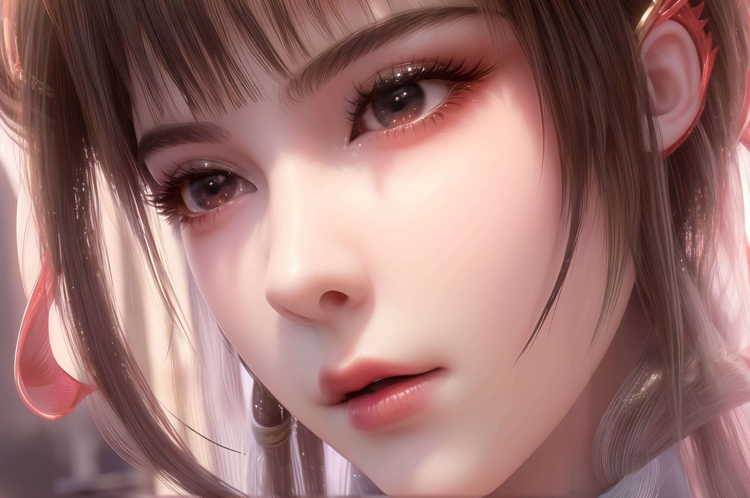 这位翩翩起舞的国漫女神让人不禁沉醉于那百炼成神的传奇之中