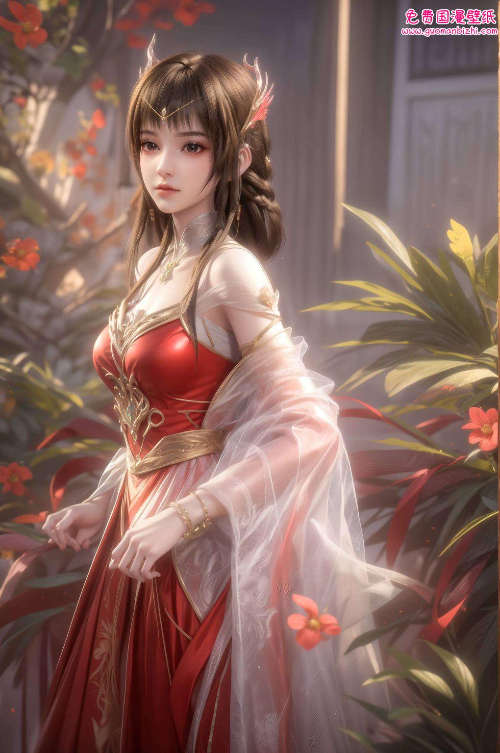 她的每一次凝视以其独特的玄幻气质