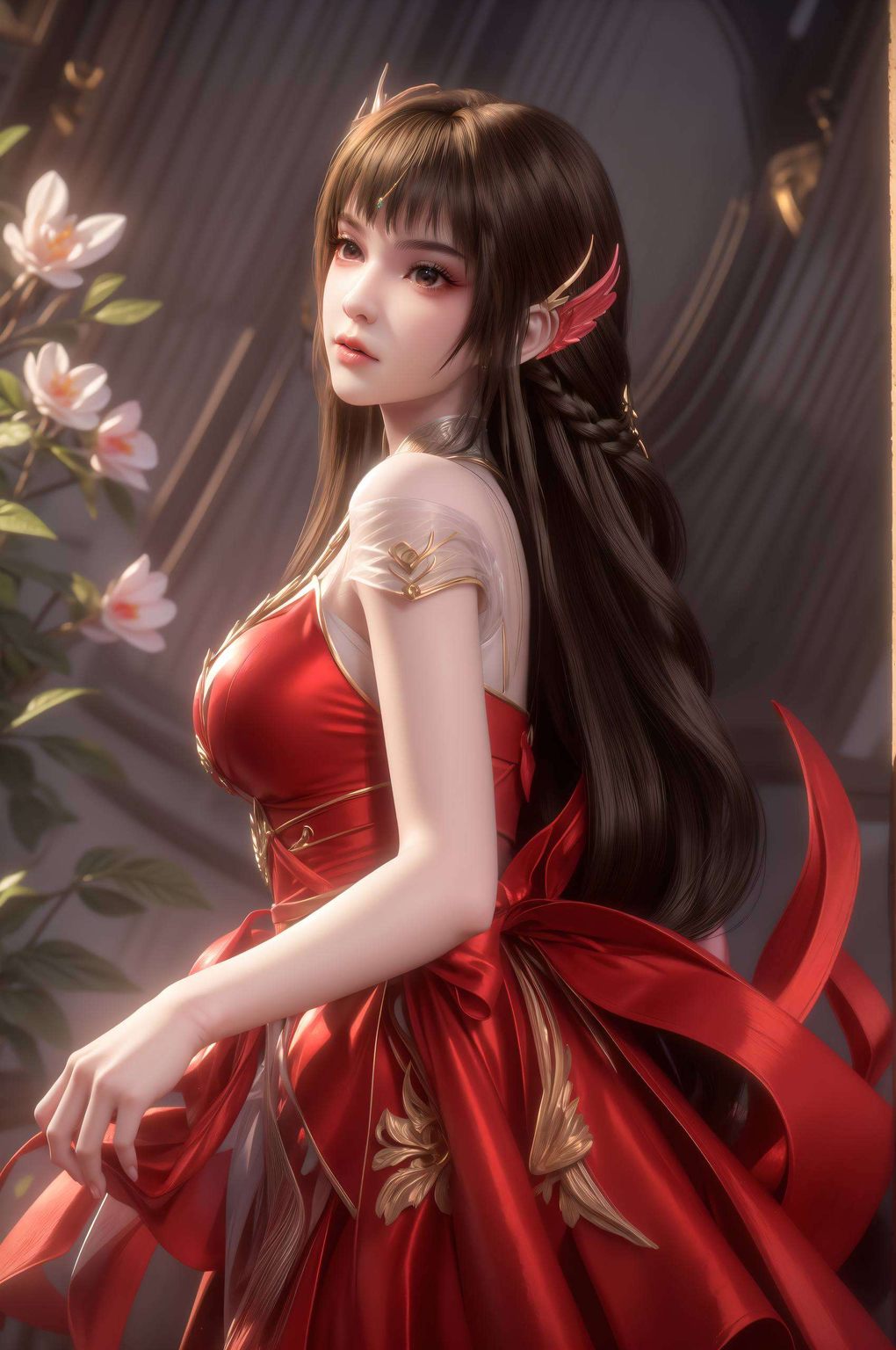 云落之美点亮了无数粉丝的手机屏幕