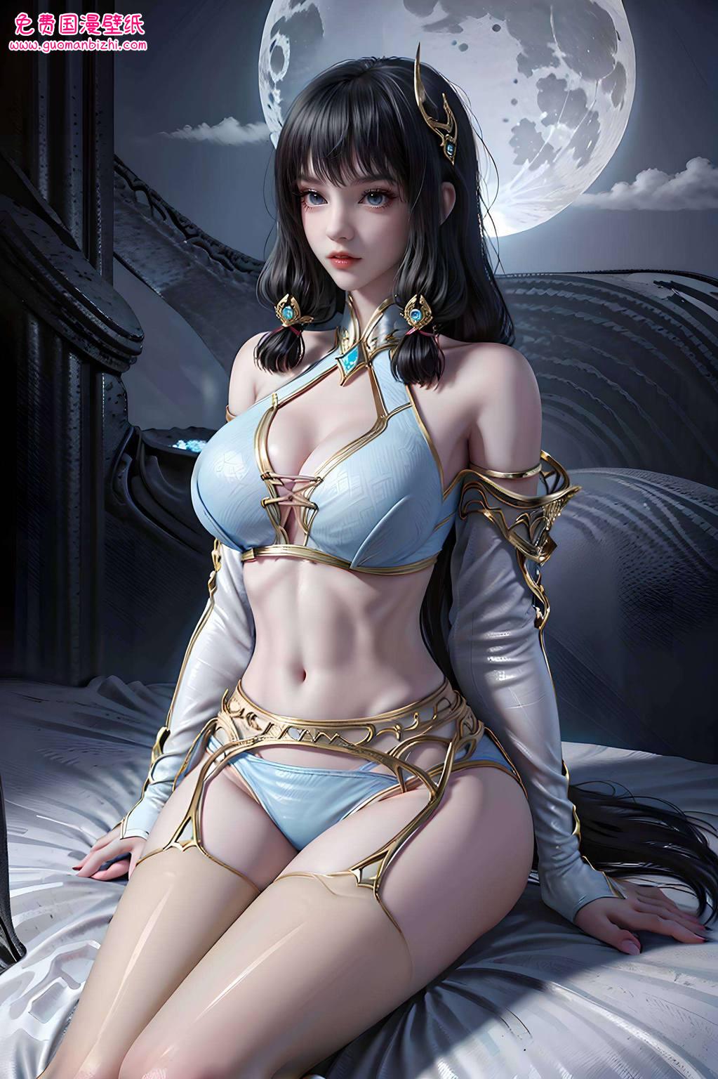 是不是想想都心跳加速了呢？快来感受这份独特的国漫风情吧！眼神里藏着深深的玄幻奥秘