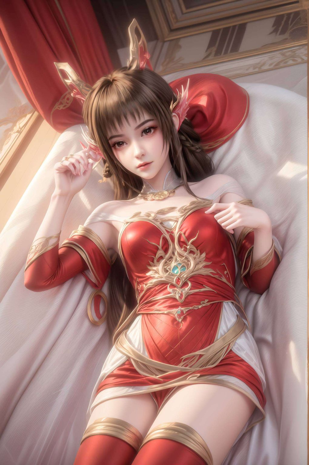 她的每一次灵动转身都让人沉醉于国漫女神的魅力之中