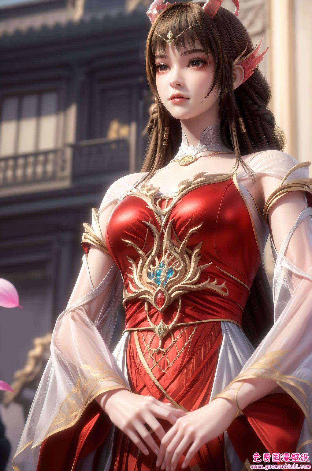 成为无数粉丝心中的平板壁纸首选诠释了何为真正的国漫女神