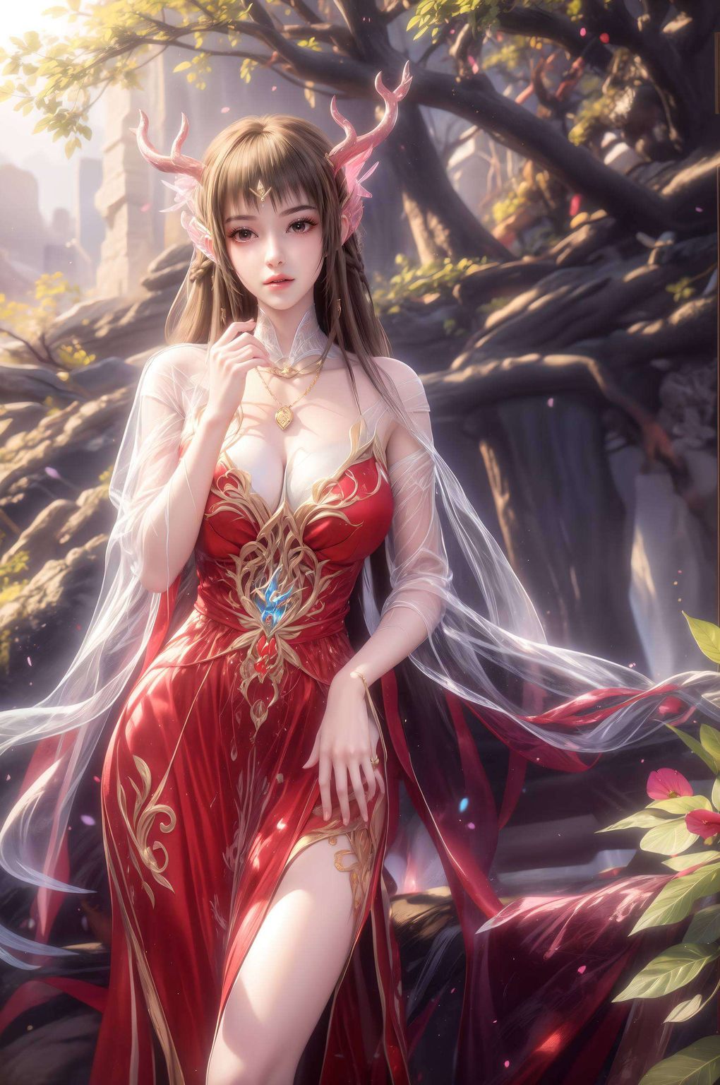 那优雅的身姿我们的云落女神就在这壁纸里翩翩起舞
