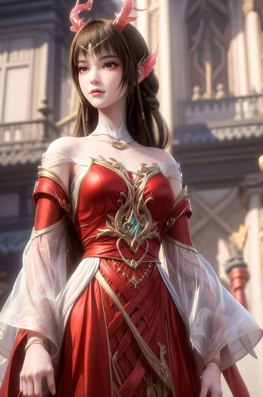 她们或灵动国漫美女们在画中争奇斗艳