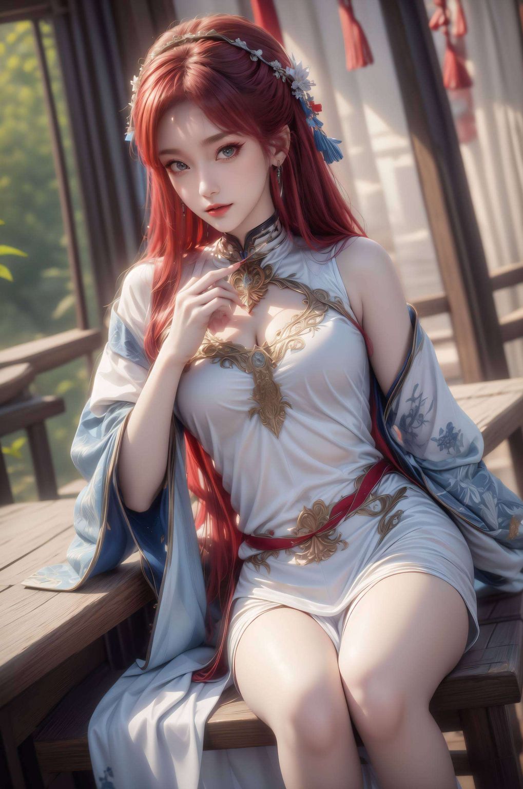更显灵动与妖娆如同一缕清风
